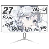 ¥²¡¼¥ß¥ó¥°¥â¥Ë¥¿¡¼ Pixio PX278 Wave / White PX278WAVEW-O 27¥¤¥ó¥Á WQHD 180Hz 2560x1440p ÆþÎÏü»Ò:HDMIx2/DPx1 ±Õ¾½¥Ç¥£¥¹¥×¥ì¥¤ Hamee³ô¼°²ñ¼Ò ¡Ú¥¥ã¥ó¥»¥ëÉԲġ¦Ë̳¤Æ»²ÆìÎ¥ÅçÇÛÁ÷ÉԲġÛ