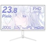 ߥ󥰥˥ Pixio PX248 Wave / White PX248WAVEW-O 23.8 FHD 200Hz 1920x1080p ü:HDMIx1/DPx1 վǥץ쥤 Hamee ڥ󥻥Բġ̳ƻΥԲġ