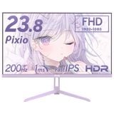 ߥ󥰥˥ Pixio PX248 Wave / Pastel Purple PX248WAVEPP-O 23.8 FHD 200Hz 1920x1080 ü:HDMIx1/DPx1 վǥץ쥤 Hamee ڥ󥻥Բġ̳ƻΥԲġ
