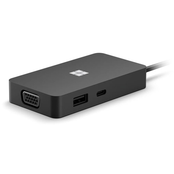 USB�ϥ� Microsoft / �ޥ��������ե� Surface USB-C �ȥ�٥� �ϥ� 161-00006 [�֥�å�] �ڥ���󥻥��Բġ��̳�ƻ����Υ�������Բġ� 0057-4549576230399-ds