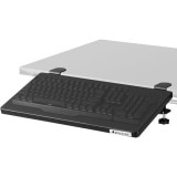 Bauhutte チルトキーボードトレイ ブラック BHP-480KT-BK 幅48x奥24cm ワンタッチ5段階角度調節 【代引・日時指定・キャンセル不可・北海道沖縄離島配送不可】 -メーカー直送- ※メーカー在庫欠品中