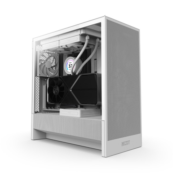 4943508304408 NZXT ミドルタワー PCケース H5 Flow (2024) CC