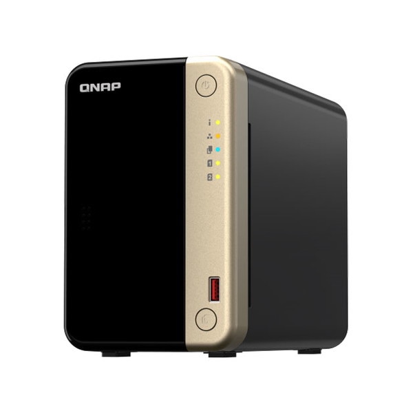 NAS(�ͥåȥ��HDD) QNAP NAS������ TS-264-8G [���ȥ졼��̵ / 2�٥� / 2.5GbE] �ڥ���󥻥��Բġ��̳�ƻ����Υ�������Բġ� 0057-0885022024681-ds