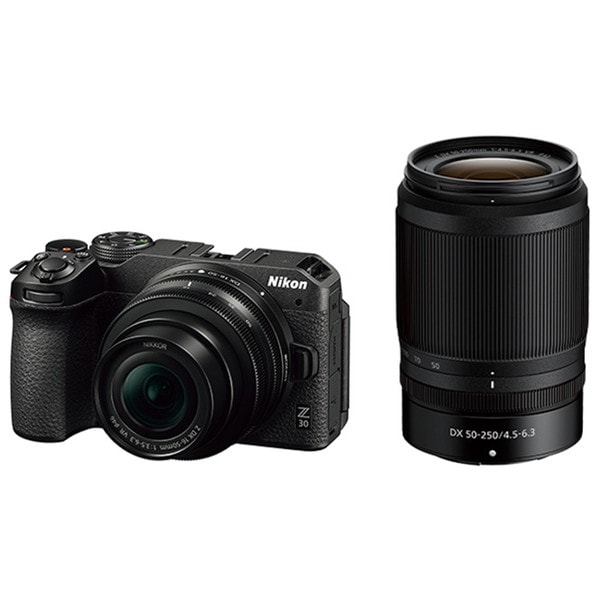 デジタル一眼カメラ Nikon / ニコン Z 30 ダブルズームキット 【キャンセル不可・北海道沖縄離島配送不可】 0057-4960759910639-ds