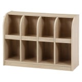 不二貿易 キッズブックラック オーク 商品コード52281 【代引・日時指定・キャンセル不可・北海道沖縄離島配送不可】 -お取リ寄せ-