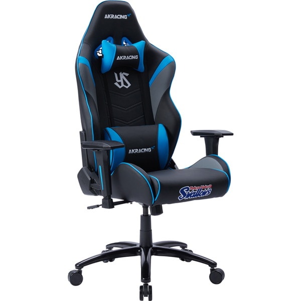 AKRacing ゲーミングチェア 東京ヤクルトスワローズモデル AKR-TOKYO/YAKULT/SWALLOWS-CHAIR リクライニング アームレスト昇降 【代引・日時指定・キャンセル不可・北海道沖縄離島配送不可】 -お取り寄せ-