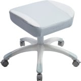 AKRacing オットマン 本田翼監修オリジナルカラーモデル AKR-FOOTREST-TSUBASA/HONDA ホワイト×ブルーグレー 足置き台 フットレスト 【代引・日時指定・キャンセル不可・北海道沖縄離島配送不可】 -お取り寄せ-