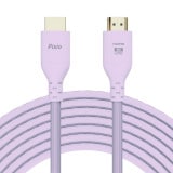 Pixio HDMI֥ PXH212B Pastel Purple Ĺ2m HDMI2.1 HDR 8Kб 120Hz ѥƥѡץ PXH212BPP-O ڥ󥻥Բġ̳ƻΥԲġ