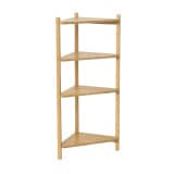 クロシオ Bamboo コーナーラック4段 23556 【代引・日時指定・キャンセル不可・北海道沖縄離島配送不可】 -お取り寄せ-