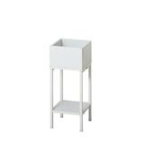 クロシオ プランタースタンド棚付 ロー 23428 【代引・日時指定・キャンセル不可・北海道沖縄離島配送不可】 -お取り寄せ-