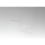 クロシオ アクリリック ウォールシェルフ W38浅型2個組 23406 【代引・日時指定・キャンセル不可・北海道沖縄離島配送不可】 -お取り寄せ-