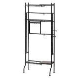 クロシオ スポーツ用品ラック 22857 【代引・日時指定・キャンセル不可・北海道沖縄離島配送不可】 -お取り寄せ-