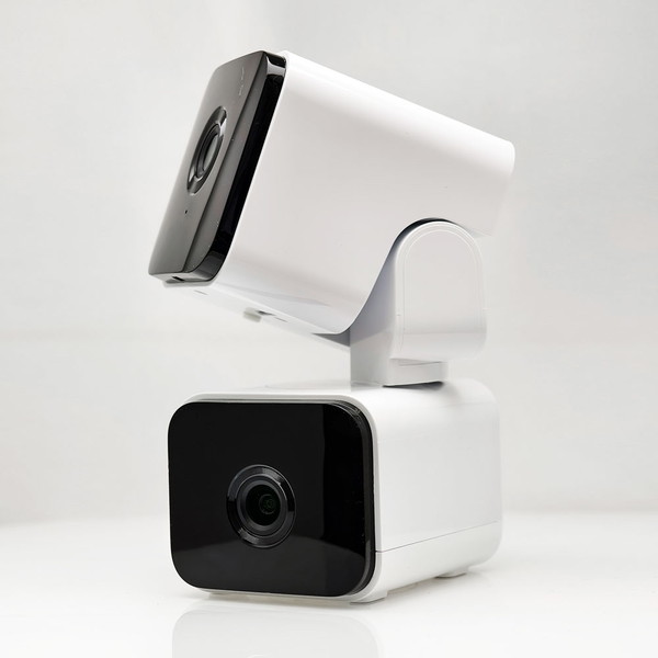AREA デュアルレンズセキュリティーカメラ DD-EYE MS-S2DCAM 自動巡行 異常検知&通知 スピーカー搭載 スマートフォン操作可能 エアリア 【キャンセル不可・北海道沖縄離島配送不可】 -お取り寄せ-