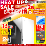 -û¨в-(Ryzen7 5700X/:DDR4 16GB(16GBx1)/SSD:1TB M.2 NVMe /Ÿ:650W 80PLUS Bronze/:RTX4060Ti8GB/OS:Win11Home) Katamen-440711 ߲ǽ BTOѥ E2WebSGC