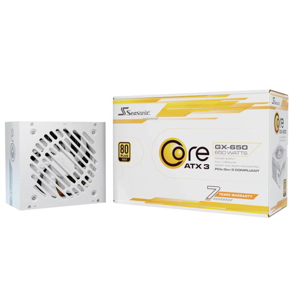 Seasonic GX-650 650W ATX電源ユニット Amazon.com: Seasonic CORE GX-650-650W - 80+ Gold - ATX 3.0 & PCIe