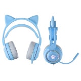 AREA ǭ���إåɥե��� �֥롼 MS-MIMI01-BL ǭ����æ/����Ĵ��/�ޥ����ߥ塼�Ȳ�ǽ RGBȯ�� �����ꥢ �ڥ���󥻥��Բġ��̳�ƻ����Υ�������Բġ� -������-