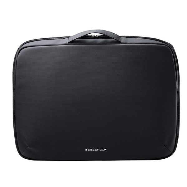 ELECOM エレコム ZSB-IBPRL15BK パソコンケース 15.6インチ ハンドル付 PCバッグ 衝撃吸収 【 ~15.6インチ MacBook Chromebook Lenovo など 収納可 】 ダブルファスナー ZEROSHOCK ブラック 【キャンセル不可・北海道沖縄離島配送不可】