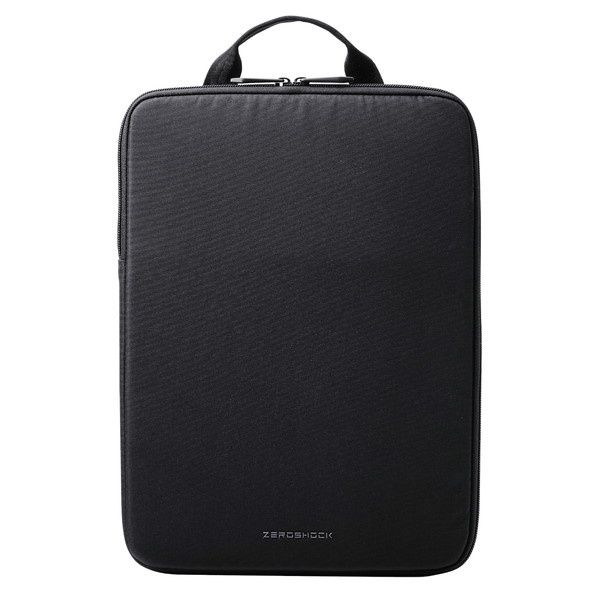ELECOM エレコム ZSB-IBTHVP14BK パソコンケース 14インチ ハンドル付 縦型 PCバッグ 衝撃吸収 スリム 【 ~14インチ MacBook Chromebook Lenovo など 収納可 】 撥水加工 ZEROSHOCK ブラック 【キャンセル不可・北海道沖縄離島配送不可】