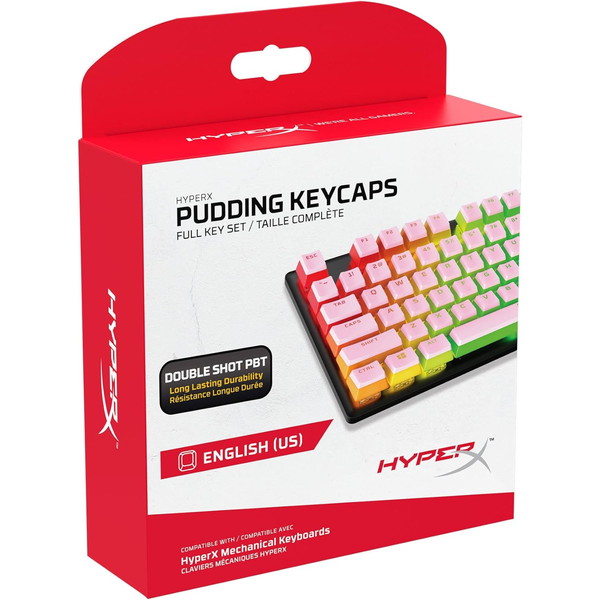 HyperX 60% ゲーミングキーボード 本体 限定色 桜キーキャップ HyperX