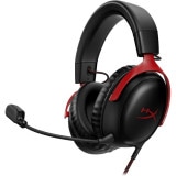 HyperX ヘッドセット HyperX Cloud III ノイズキャンセリングマイク搭載 DTS Headphone:X 3.5mmプラグ/USB-A/USB-C対応 有線接続 ブラックレッド 727A9AA 【キャンセル不可・北海道沖縄離島配送不可】 -お取り寄せ-
