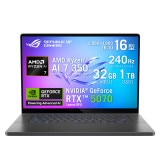 ASUS ߥ󥰥Ρȥѥ ROG Zephyrus G16 GA605KP GA605KP-AI7R5070G 16 2,5601,600 240Hz ͭEL 쥢 DCI-P3:100% Ryzen AI 9 350 GeForce RTX 5070 Laptop :32GB SSD:1TB Windows 11 Home 64bit ΡPC