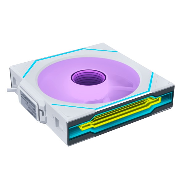 4718466017666 Lian Li リアンリー UNIFAN ケースファン 12SLIN1W1W