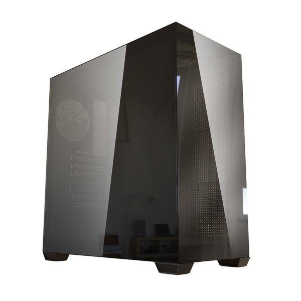DarkFlash DS900 Shine PCケース ピラーレス ミラーパネル採用 ATX対応 【キャンセル不可・北海道沖縄離島配送不可】 -お取り寄せ-