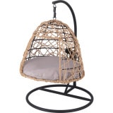 不二貿易 ペット用ハンギングチェア NA 耐荷重:8kg ナチュラル 商品コード51737【代引・日時指定・キャンセル不可・北海道沖縄離島配送不可】 -お取リ寄せ-