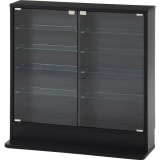 不二貿易 コレクションラック TOR ロータイプBK ブラック 商品コード57081【代引・日時指定・キャンセル不可・北海道沖縄離島配送不可】 -お取リ寄せ-