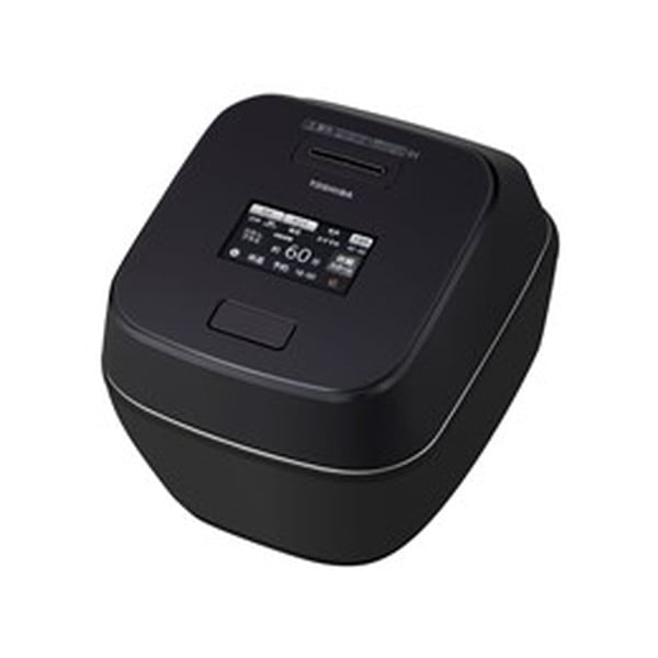 炊飯器 TOSHIBA / 東芝 真空圧力IH RC-10ZWW(K) [グランブラック] 【キャンセル不可・北海道沖縄離島配送不可】 0057-4904530125713-ds