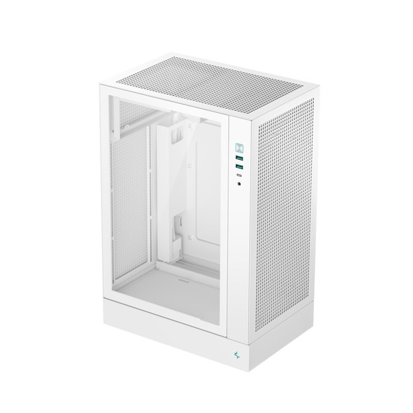 DEEPCOOL PCケース MicroATX R-CH170-WHNGM0-G CH170 DIGITAL - DeepCool