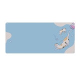 Pixio ゲーミングマウスパッド PXMP024XXL-O PXMP024XXL Mouse Pad 猫は液体(ブルー) 900×400mm ワイドサイズ 撥水加工 ステッチ加工 【キャンセル不可・北海道沖縄離島配送不可】