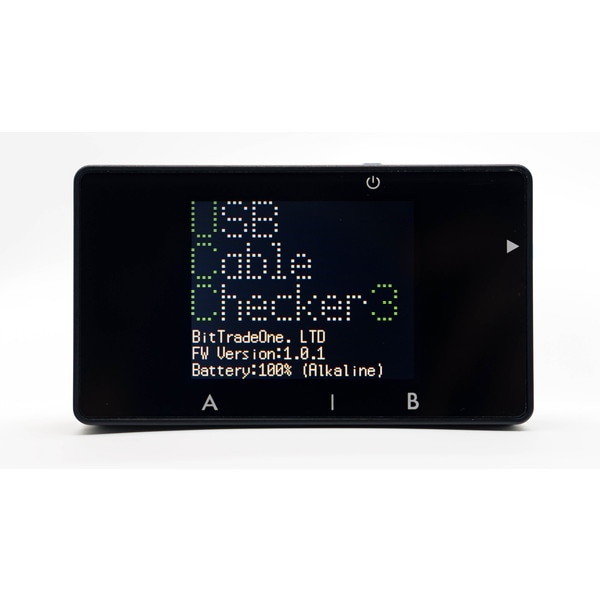 ビット・トレード・ワン USB Cable Checker3 ADUSBCIM3 USBケーブルチェッカー USB4対応 【キャンセル不可・北海道沖縄離島配送不可】 -お取り寄せ-