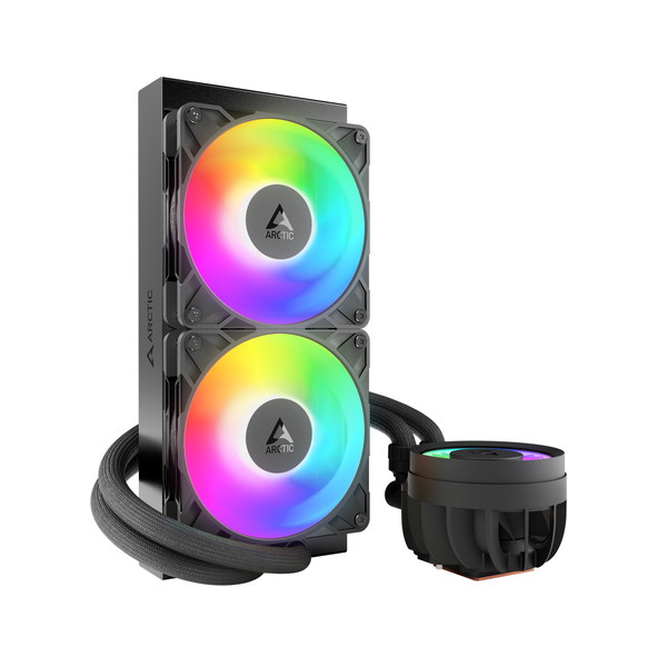 ARCTIC Liquid Freezer III Pro 240 A-RGB Black ACFRE00182A オールインワン水冷クーラー 120mm ARGBファン×2搭載 240mmラジエーターモデル ブラック 【キャンセル不可・北海道沖縄離島配送不可】