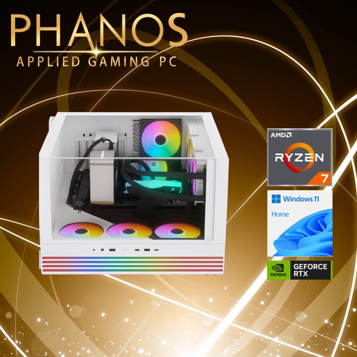 7777-PHANOS444573 | RTX5070Ti Ryzen7 9800X3D メモリ DDR5 32GB RGB