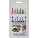 ���� Kuretake ZIG �ڣɣǥꥢ��֥�å���Уí������� RB-6000AT/6VE �ڥ���󥻥��Բġ��̳�ƻ����Υ�������Բġ� -������-