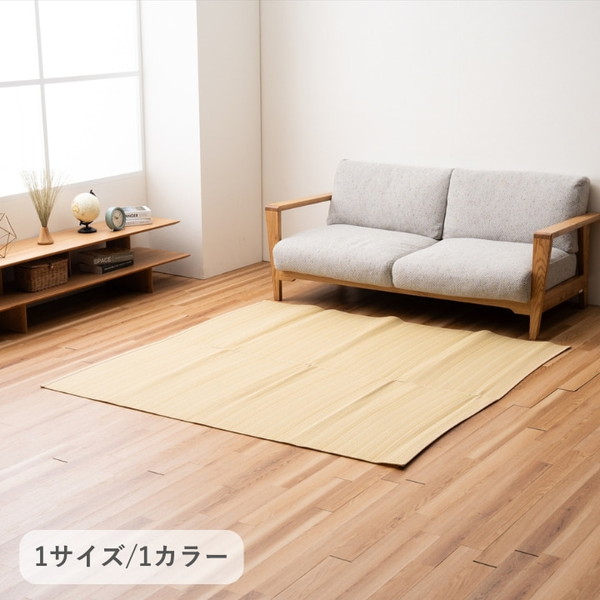 イケヒコ    平原 ベージュ 174×174cm   江戸間2畳 除菌スプレー対応 日本製 g1000902 1090381000902  【代引き不可】【北海道沖縄離島は配送不可】-お取り寄せ品-