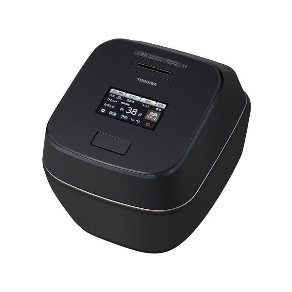 炊飯器 TOSHIBA / 東芝 真空圧力IH RC-10ZWX(K) [グランブラック] 【キャンセル不可・北海道沖縄離島配送不可】 0057-4904530134319-ds
