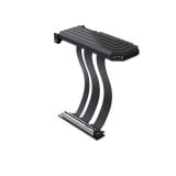 HYTE �饤���������֥� PCIE50 HYPER RISER Pitch Black ����ե��å������ɽ��֤��饤���������֥� PCIe 5.0��³��RTX 5090/RX 9070 XT�б��ڥ���󥻥��Բġ��̳�ƻ����Υ�������Բġ�