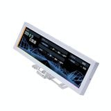LIAN LI ��ĥ�����꡼�� 8.8'' Universal Screen White �ۥ磻��8.8��˥С����륹���꡼�� IPS�վ� ������ 1920��480 ��ե�å���졼��:60Hz ���뤵:500nits US88v1 �ڥ���󥻥��Բġ��̳�ƻ����Υ�������Բġ�