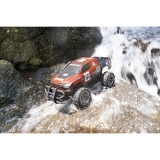 【おもちゃ3,000円以上ご購入でむにゃむキーホルダープレゼント】ハピネット Happinet 1/20 R/C 三菱 トライトンラリーカー 対象年齢6才〜 防水・防塵 水たまりも走行可能 汚れたら水洗いOK 4907953817050