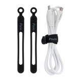 Pixio ���ꥳ�� �����֥륿�� PXSCT3BK-O �֥�å� SILICONE CABLE TIE 3pcs 3�ĥ��å� �����֥�Х�� ������ ��«�Х�� ��Ǽ ���� «�ͤ� �ǥ������� ���襤�� �������  �ڥ���󥻥��Բġ��̳�ƻ����Υ�������Բġ�