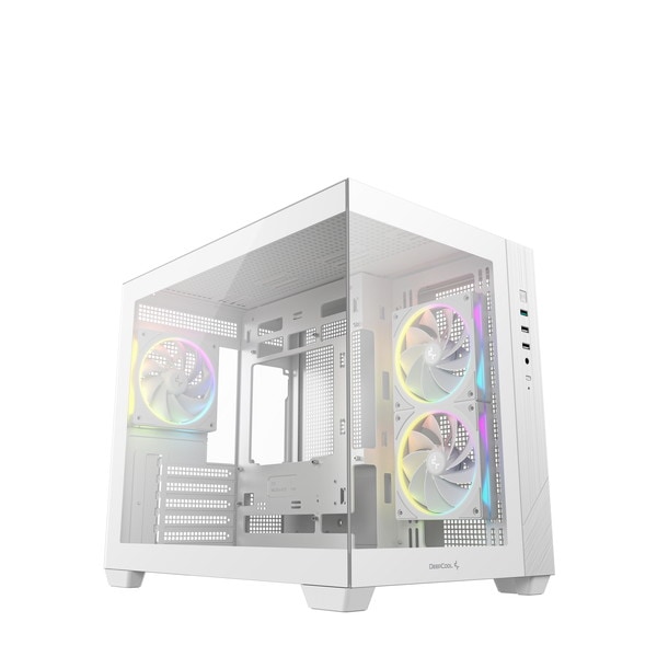 6933412765509 DEEPCOOL PCケース R-CG330-WHNGM3-G (CG330 3F WH