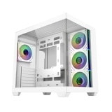 CoolerMaster PC������ �ߥɥ륿� E681-WHNN-S00 (Elite 681 White) �����륬�饹�ӥ塼 �ޥ����ܡ��ɤ�Ʊ����ǽARGB�ե���ɸ�����  �ǥ奢������С��߷� ����10��Υ������ե����б� �ۥ磻�ȡڥ���󥻥��Բġ��̳�ƻ����Υ�������Բġ�