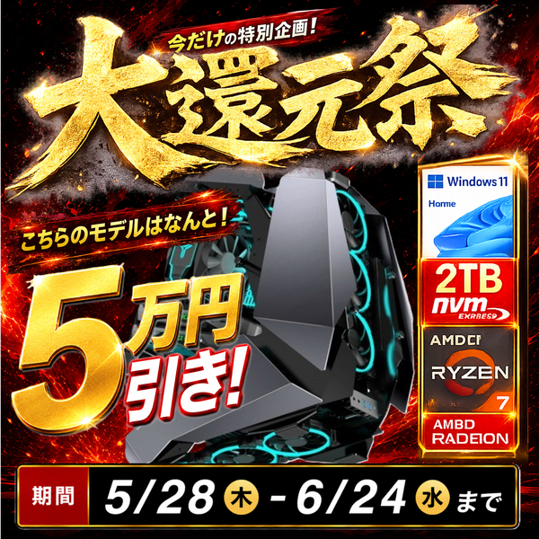 7777-RAIZAN446560 | RTX5080 16GB Core Ultra 9 285K メモリ DDR5