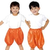 ARTEC アーテック ソフトサテン かぼちゃパンツ 橙 C 運動会・発表会・イベント 19177 【キャンセル不可・北海道沖縄離島配送不可】-お取り寄せ品-