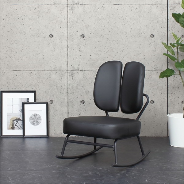 ロッキングチェア セパレートタイプ ポケットコイル 合成皮革（476） ロッキングチェア セパレートタイプ ポケットコイル 合成皮革（476