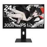 Pixio �����ߥ󥰥�˥��� PX257 HAYABUSA �֥�å� 300Hz  PX257H-O 24.5����� FHD Fast IPS ��˥��� �ǥ����ץ쥤 pc��˥��� ¿��ǽ������� �ڥ���󥻥��Բġ��̳�ƻ����Υ�������Բġ�