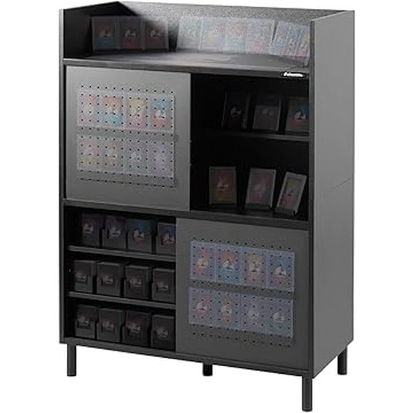 Bauhutte バウヒュッテ トレカ収納ラック BHS-0275TR トレカ 約2万枚対応 大容量収納 ディスプレイ コレクションケース ファイル マグネット対応 【代引・日時指定・キャンセル不可・北海道沖縄離島配送不可】 -メーカー直送- ※メーカー在庫潤沢