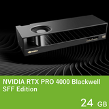 ��GPU�� NVIDIA ����ե��å��ܡ��� NVIDIA RTX PRO 4000 SFF Blackwell PCIe 5.0 x8 MiniDisplayPort 2.1b x4 ����:GDDR7/24GB �����������:70W